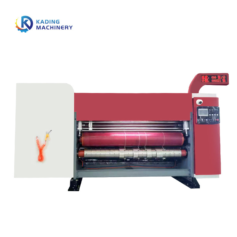 Impression de haute précision machine à imprimer boîtes ondulées d'alimentation automatique en papier
