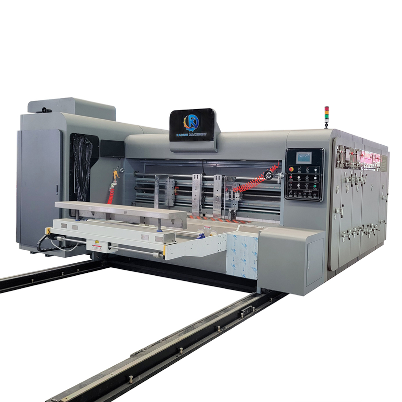 Machine d'impression de boîtes ondulées à encre à eau Flexo pour l'impression de cartons ondulés