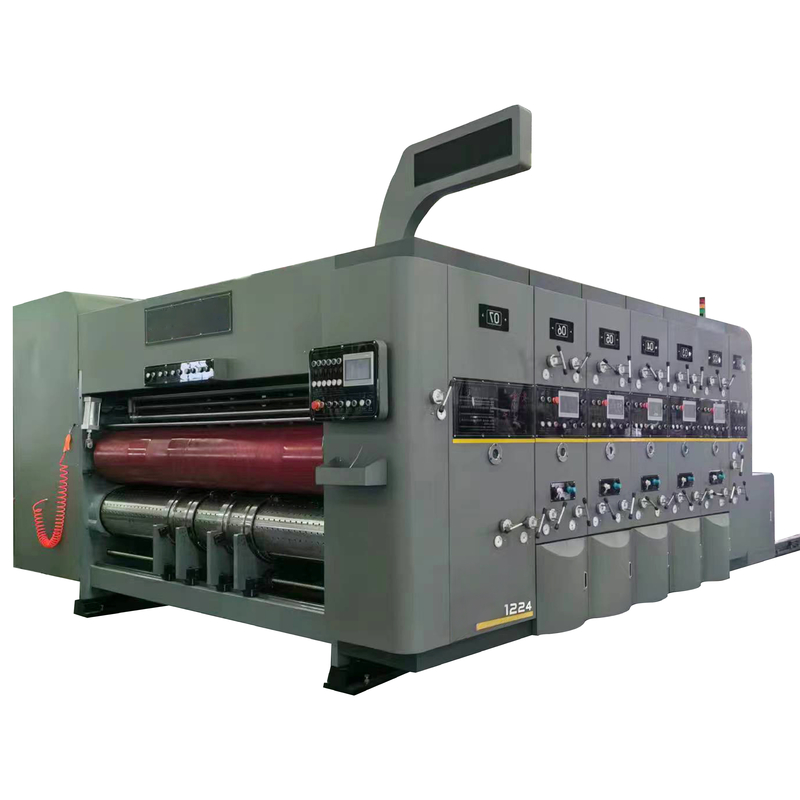 Imprimante flexographique machine à imprimer en carton ondulé à 4 couleurs imprimante