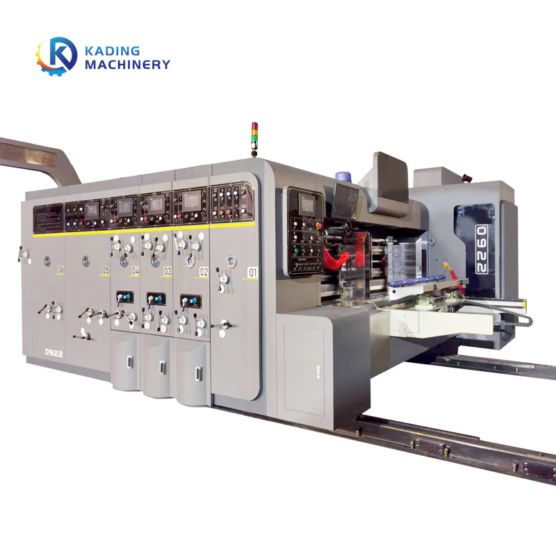Machine d'impression de boîtes ondulées multicolores 150 pièces Min Vitesse de travail
